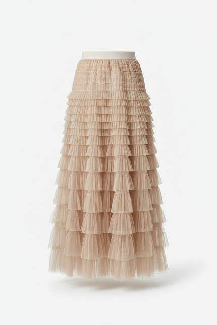 Jupe Longue Taille Haute Mariage