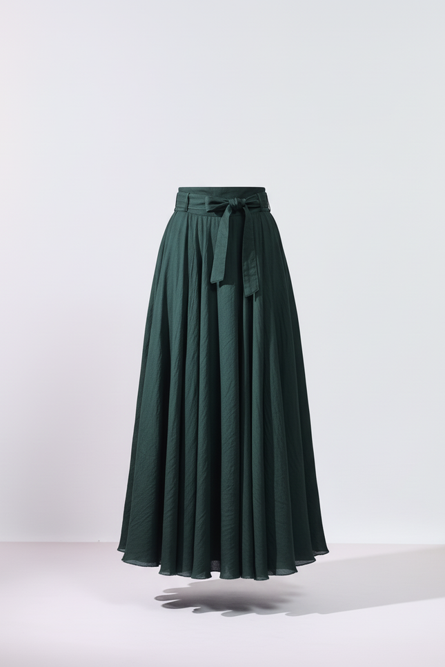 Jupe Longue Lin Femme