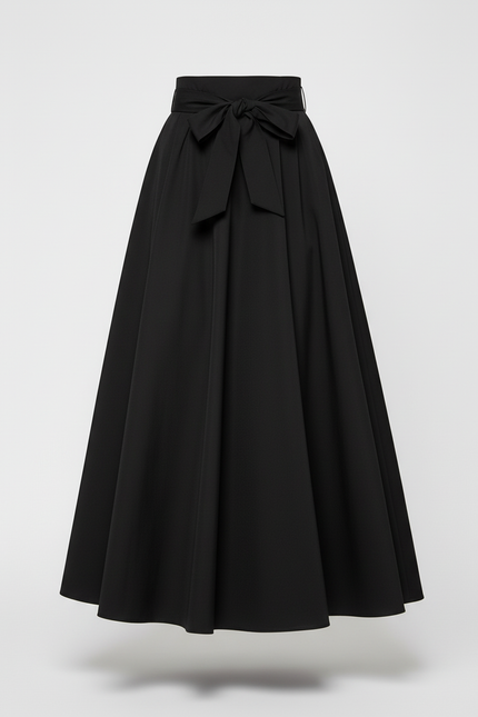 Jupe Longue Noire Portefeuille
