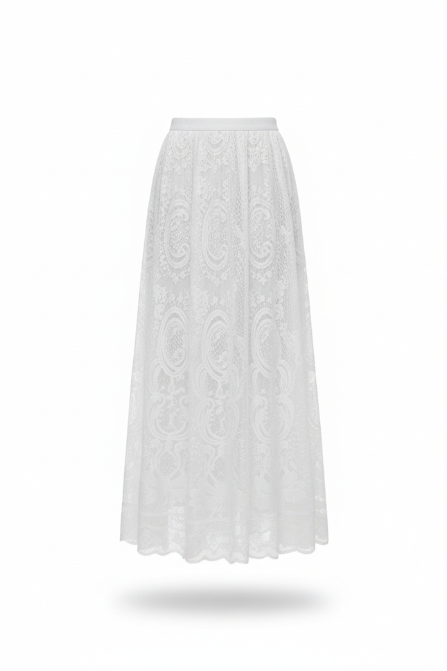 Jupe Longue Femme Dentelle