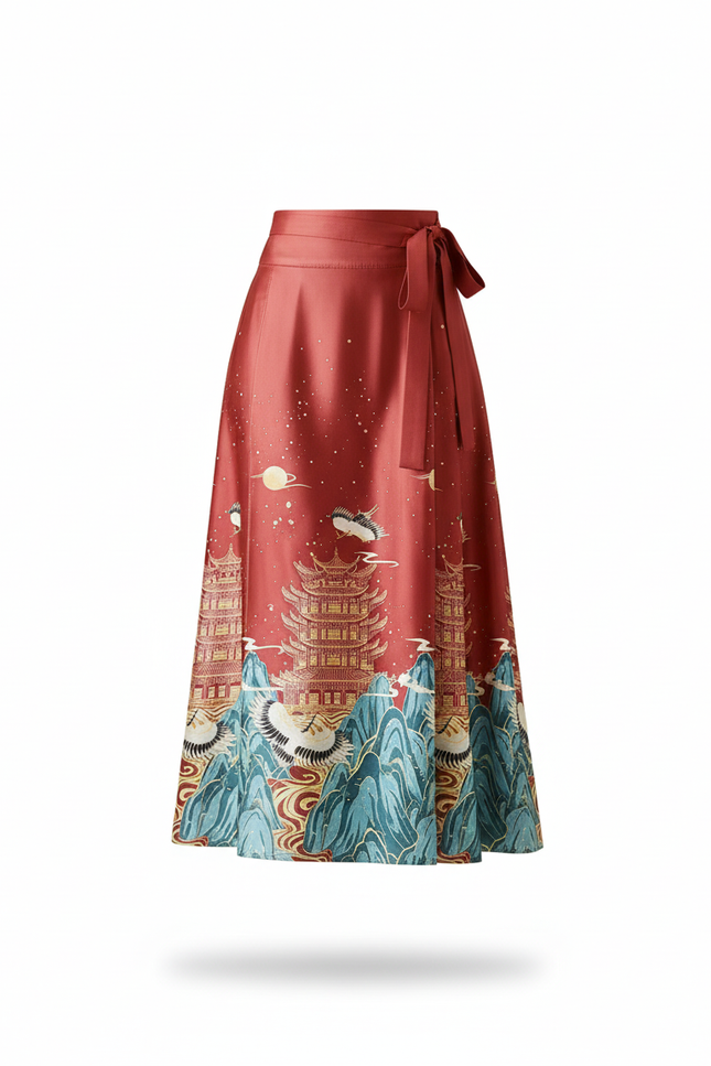 Jupe Longue Cache Coeur