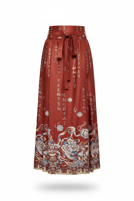 Jupe Longue Terracotta Mariage