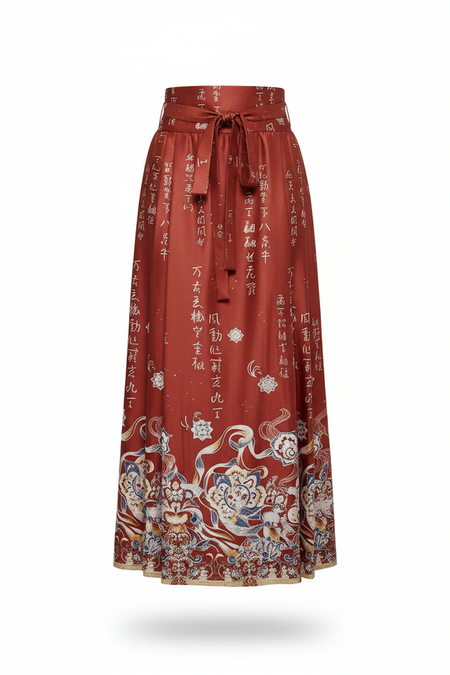 Jupe Longue Terracotta Mariage