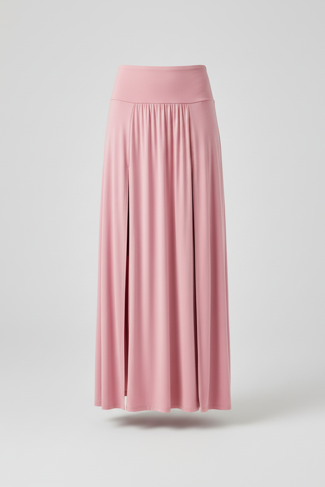 Jupe Longue Avec Fente Devant