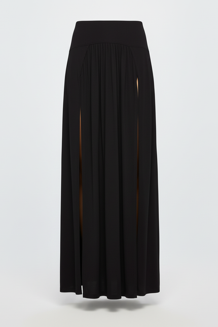 Jupe Longue Moulante Avec Fente