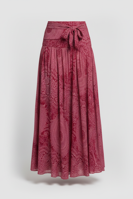 Jupe Longue Fluide Coton