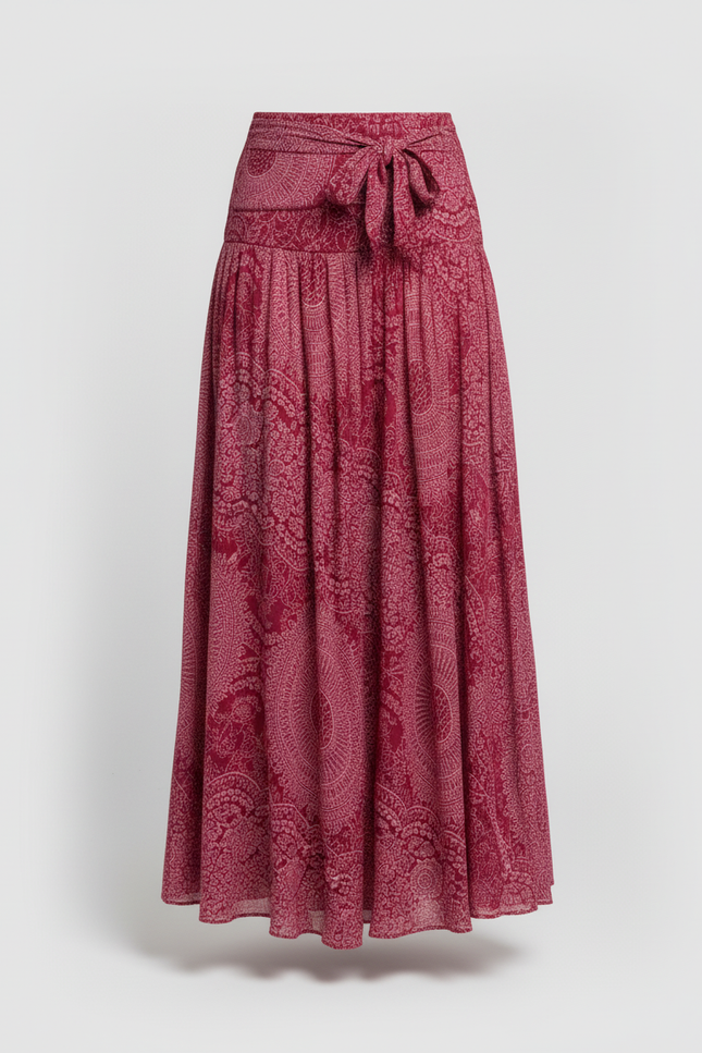 Jupe Longue Fluide Coton