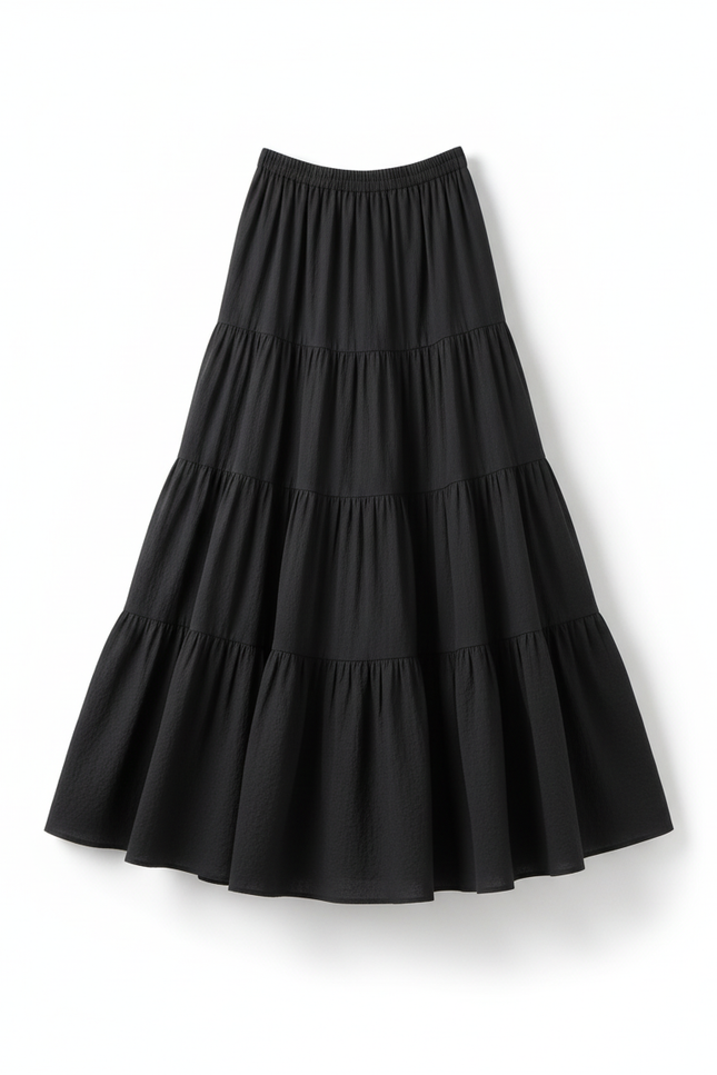 Jupe Longue Blanche Trapeze