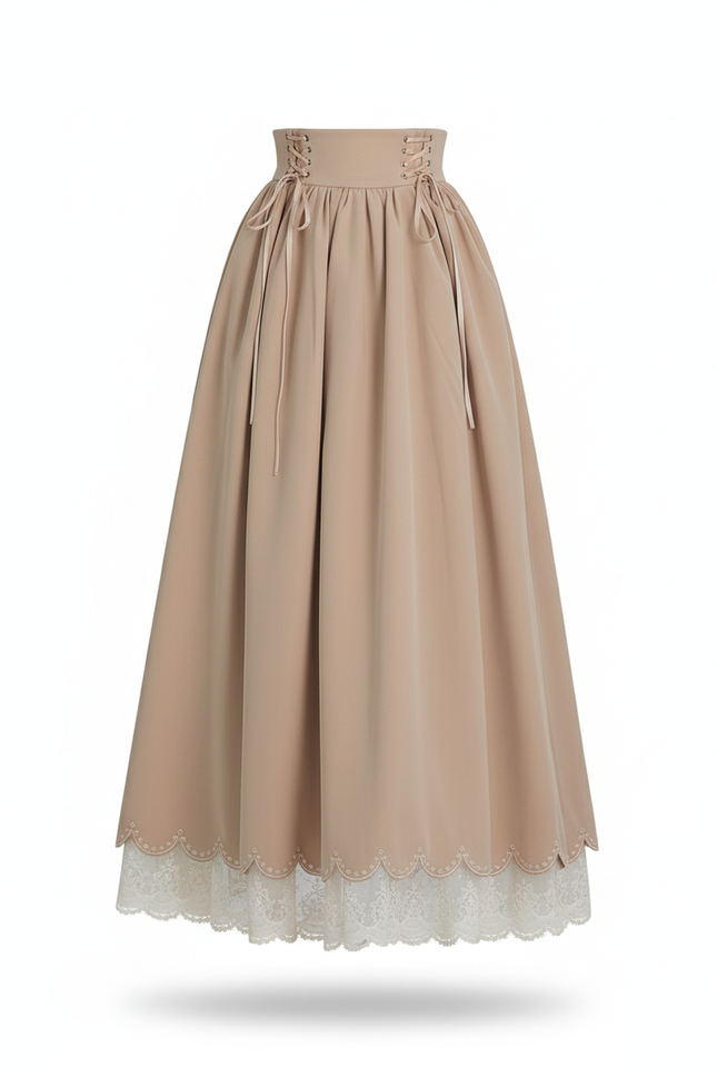 Jupe Longue Paper Bag