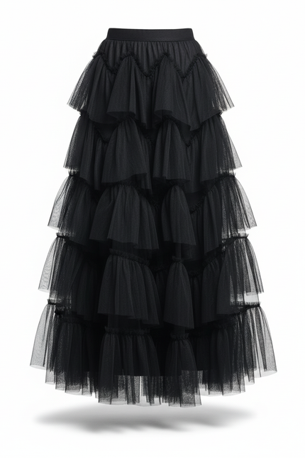 Jupe Froufrou Longue