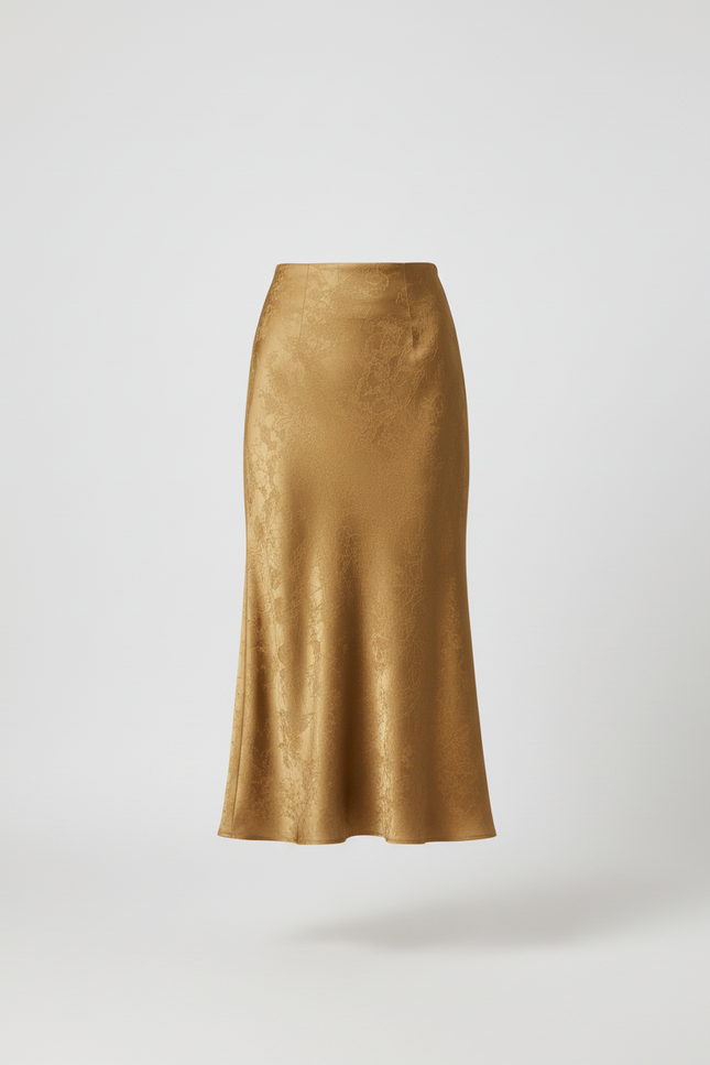 Jupe Longue Doré