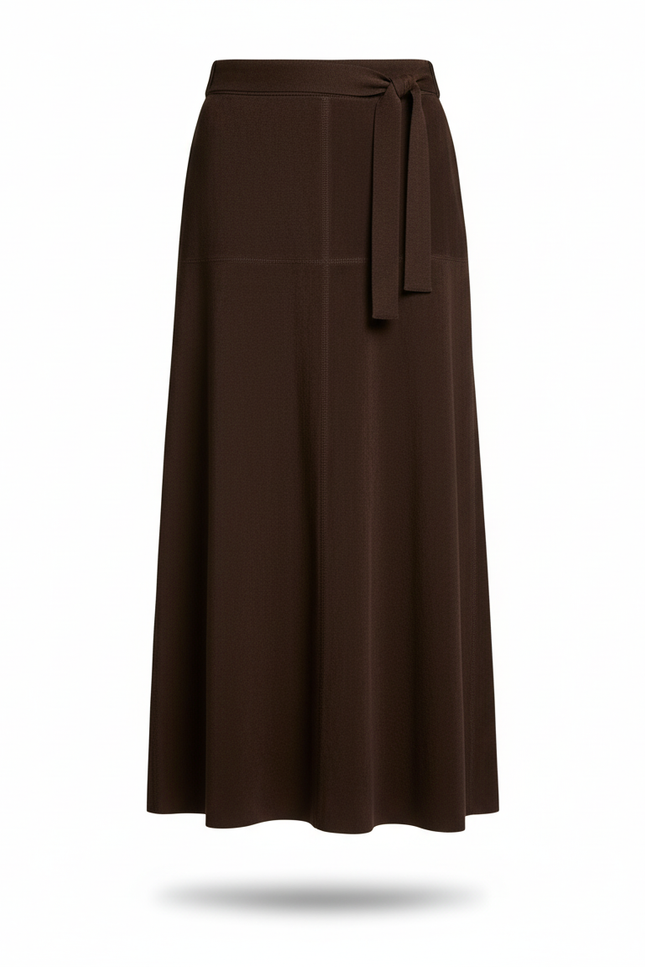 Jupe Longue Suedine