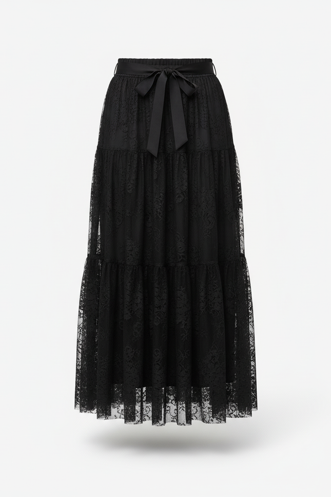 Jupe Longue Noire Gitane