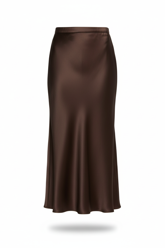 Jupe Longue Chocolat