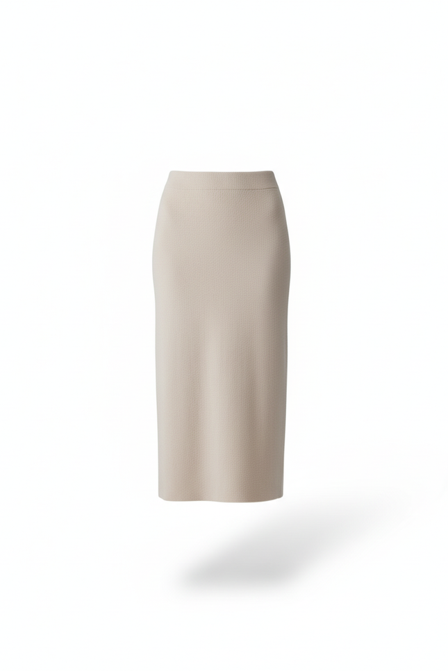 Jupe Crayon Taille Haute Longue