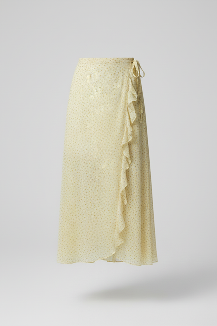 Jupe Longue Echancrée