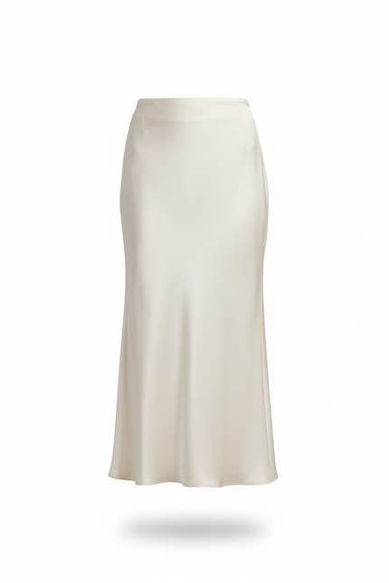 Jupe Ecru Longue