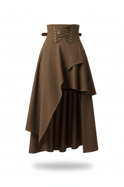 Jupe Longue Large Ceinture