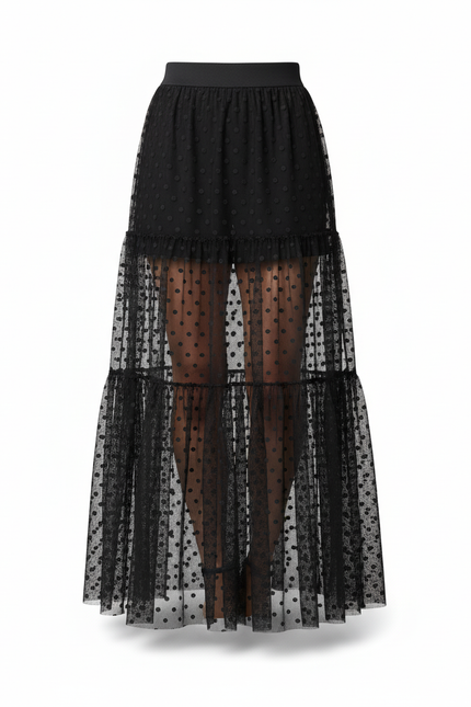 Jupe Longue Tulle Paillette