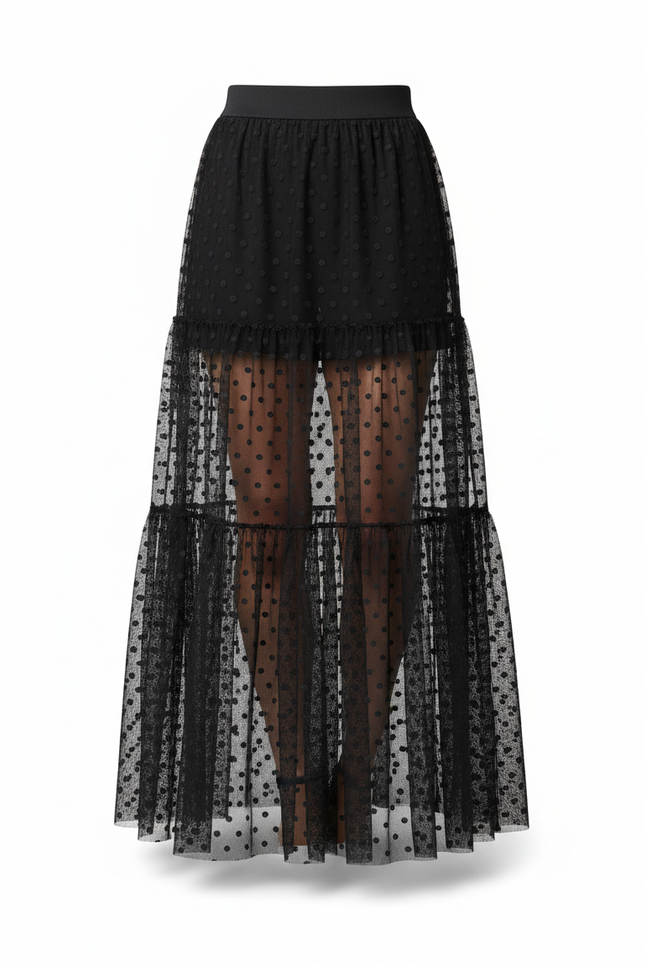 Jupe Longue Tulle Paillette