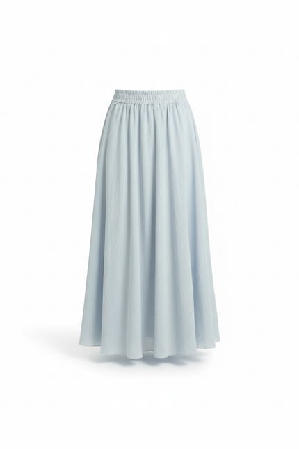 Jupe Longue Coton Froissé