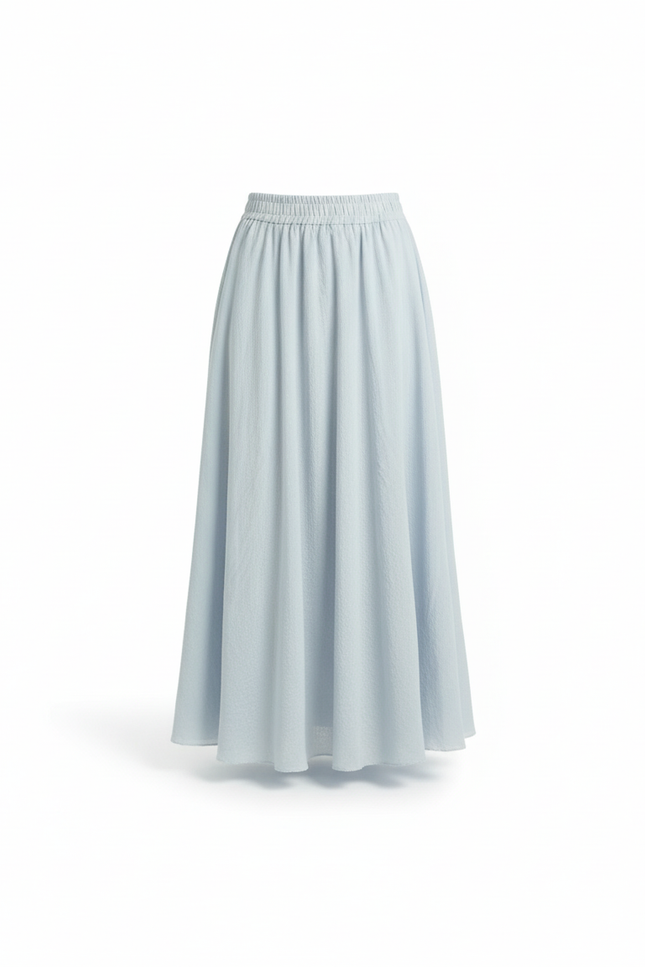 Jupe Longue Coton Froissé